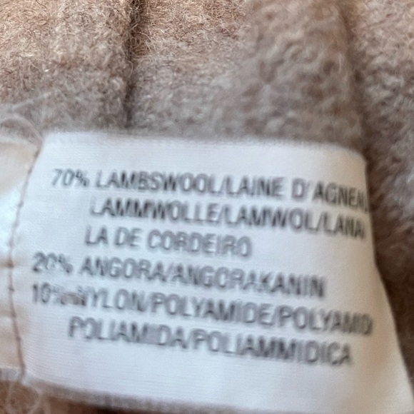 Yessica Vintage 72% Wool Button Up Long Sleeve Embroidered VNeck Cardigan 40-42 - Picture 9 of 9